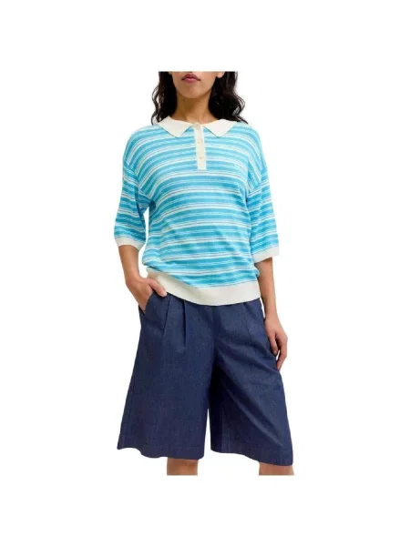 Pantaloni Jjxx albastru