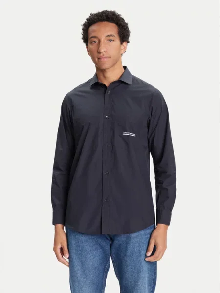 Armani Exchange Сорочка cиній