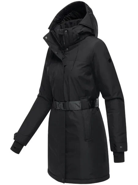 NAVAHOO Palton de iarnă Frostkuss negru