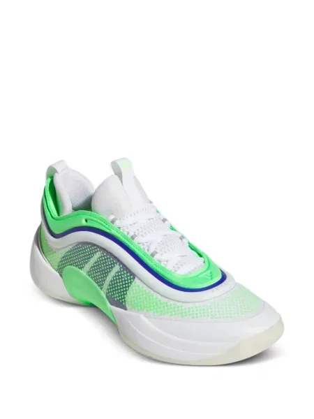 Șapcă Adidas cu dungi cu broderie de catifea alb