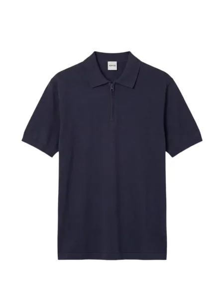 Tricou polo Aspesi albastru