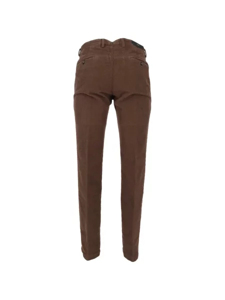 Pantaloni Briglia 1949 de catifea cord maro