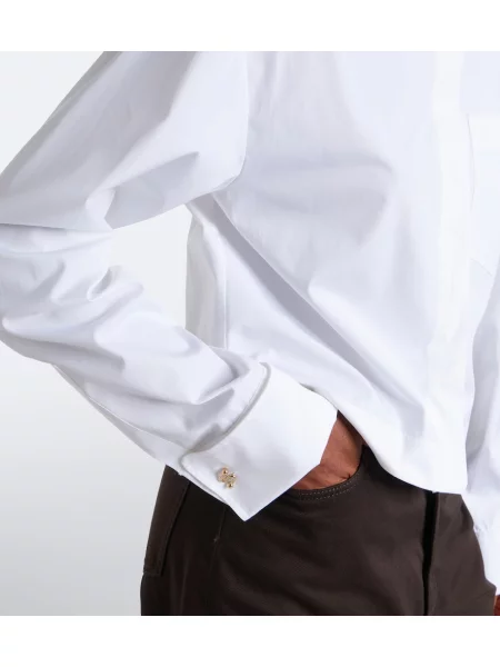 Cămașă Sportmax din poplin alb