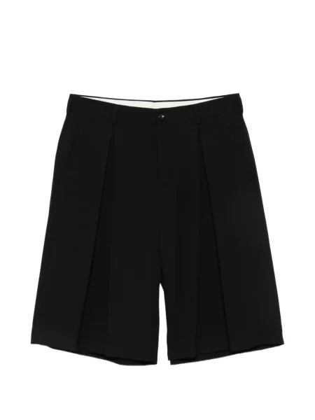 Pantaloni scurți Comme Des Garcons Homme Plus de lână negru