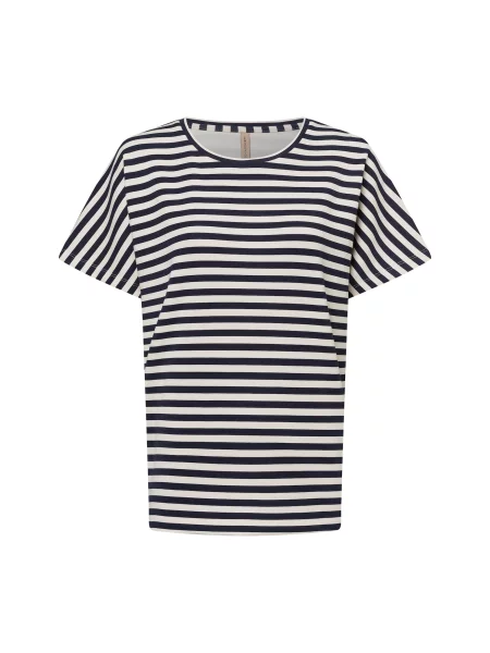 Soyaconcept Tricou Barni albastru marin alb