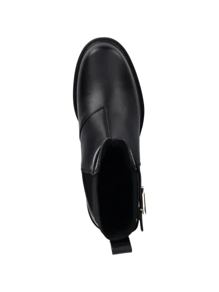 Botine Furla cu cataramă negru
