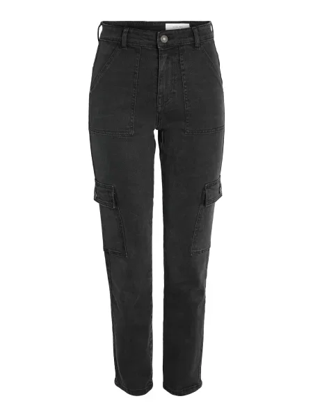 Noisy may Pantaloni eleganți MONI denim negru