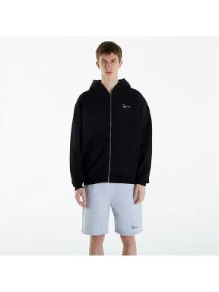Φούτερ Karl Kani Chest Signature Essential Zip Hoodie Black S μαύρο