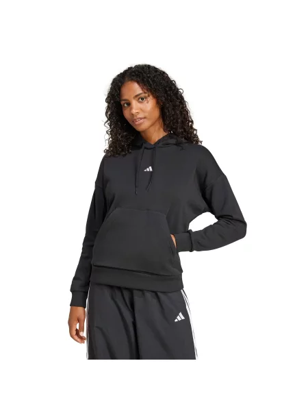 Bluza z kapturem adidas Essentials Small Logo Feelcozy biała