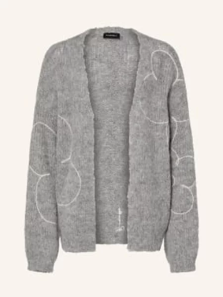 Sweter Elias Rumelis z alpaki szary