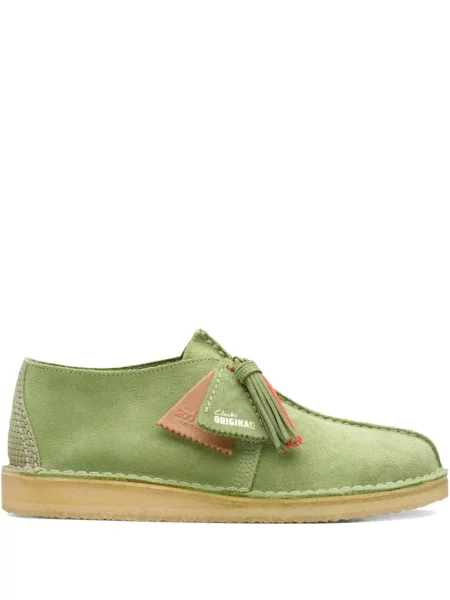 Pantofi derby Clarks Originals verde