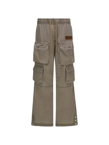 Pantaloni cargo Amiri cu cordon gri