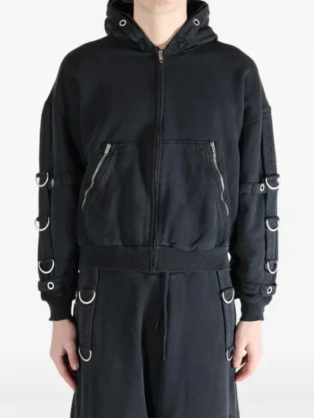 Пръстен Balenciaga черно