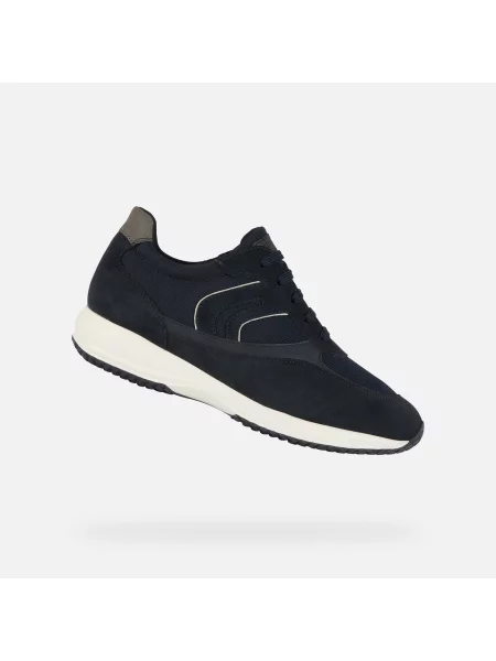 Sneakerși Geox albastru