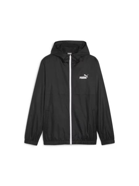 PUMA Ess Solid Windbreaker Вітровка Комбінований верх чорний