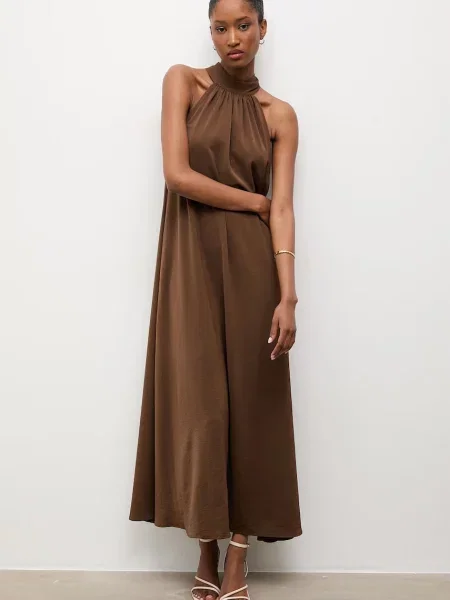 Answear.LAB rochie halter maro