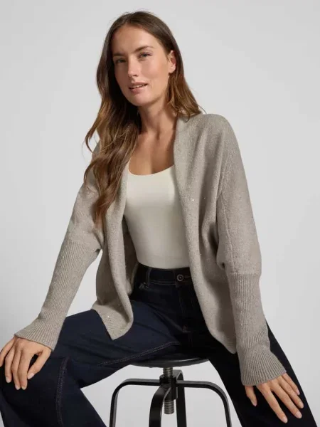 Kardigan o kroju loose fit z dodatkiem wełny Monari