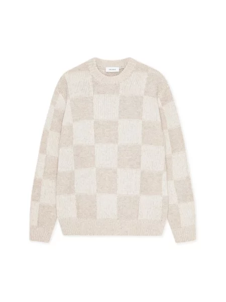 Sweter Les Deux wełniany biały