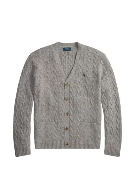 Șosete Polo Ralph Lauren cu broderie în carouri de flanelă verde