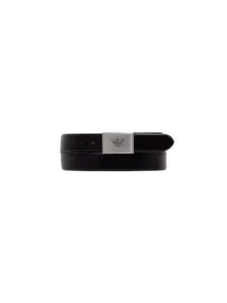 Pasek Emporio Armani czarny