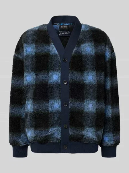 Kardigan o kroju regular fit z dekoltem w serek model ‘Polar’ Scotch & Soda