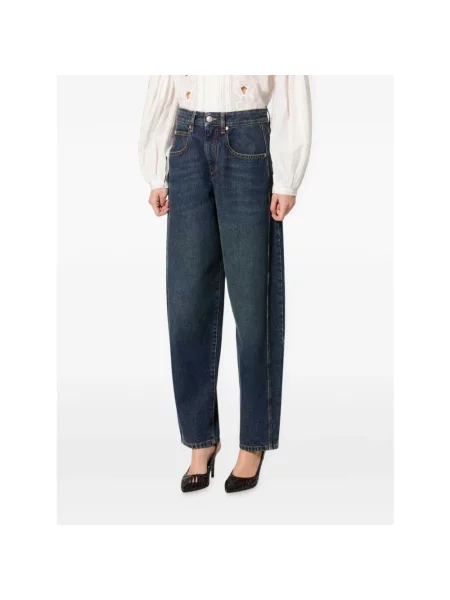 Jeansy Isabel Marant niebieskie