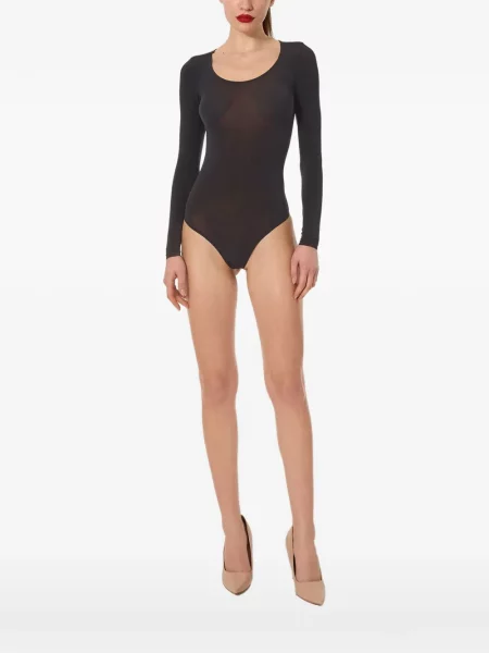 Body Wolford tricotate maro