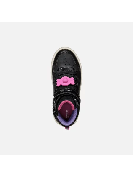 Gyerek sneaker Geox fekete