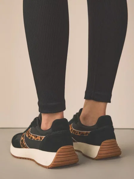 Sneakerși Next negru