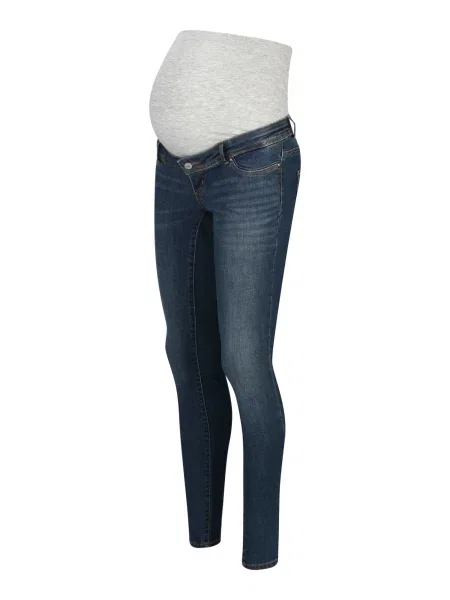 Only Maternity Jeans denim albastru