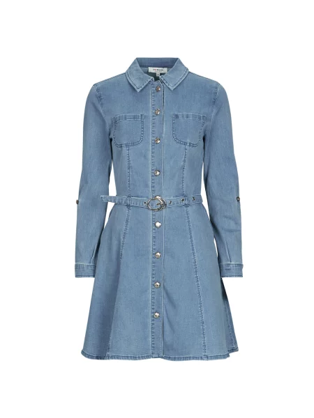 Mini obleka Morgan modra