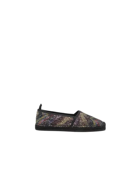 Balerinki Missoni skórzane
