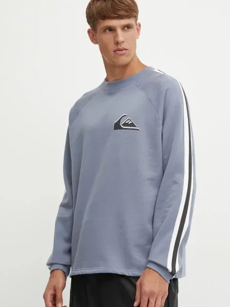 Суитчър Quiksilver с принт синьо