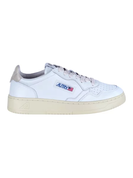 Sneakersy Autry skórzane białe