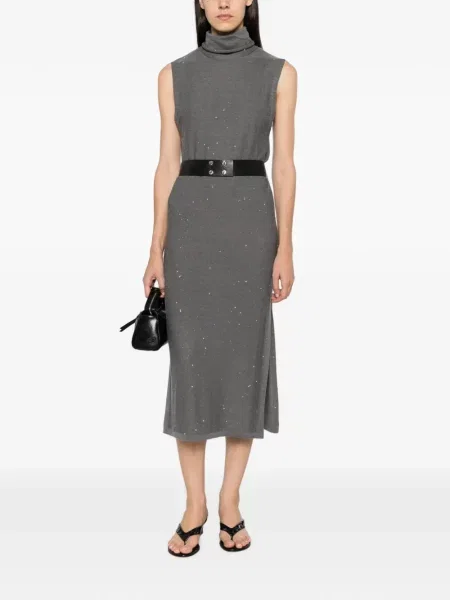 Rochie Patrizia Pepe cu paiete gri