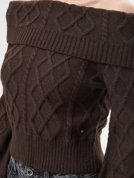 Светр Armani Exchange коричневий