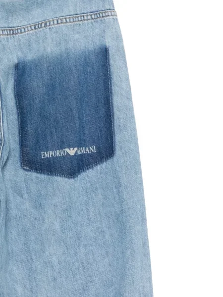 Džinsai Emporio Armani mėlyna