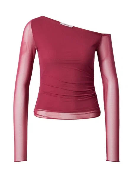 ABOUT YOU Tričko Laila červeň burgundská