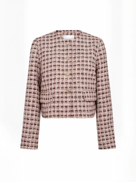 Co'couture Geacă de primăvară-toamnă TikaCC rosé