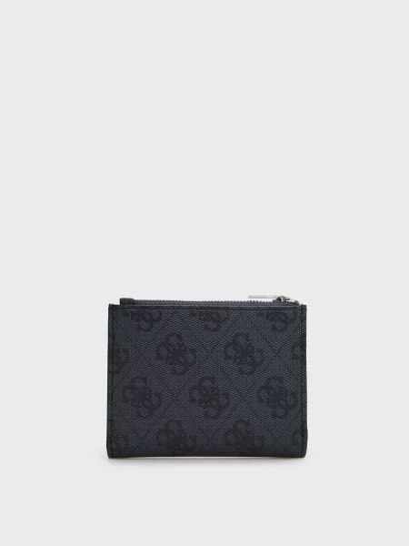 Гаманець Guess з принтом сірий
