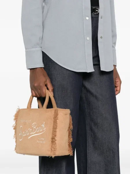 Geantă shopper Mc2 Saint Barth cu broderie