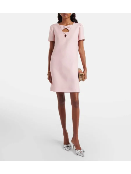 Rochie Valentino din crep roz
