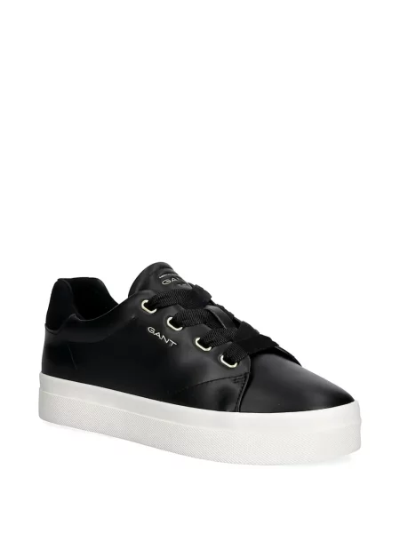 Sneakerși Gant cu șireturi din dantelă negru