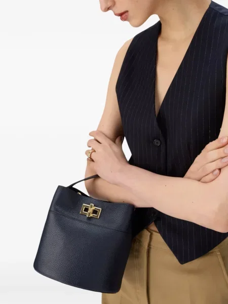 Geantă bucket Furla albastru