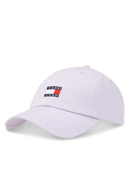 Дънки Tommy Hilfiger с апликация виолетово