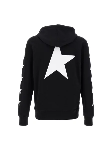Bluza z kapturem Golden Goose z kapturem czarna