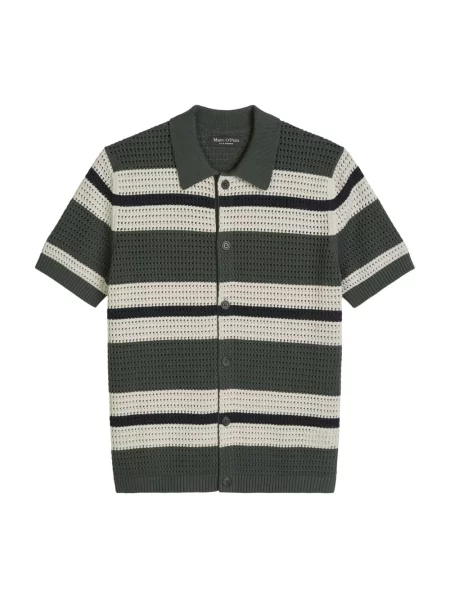 Koszula Marc O'polo casual oliwkowa