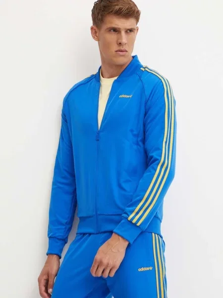 Суитчър Adidas Originals с апликация синьо