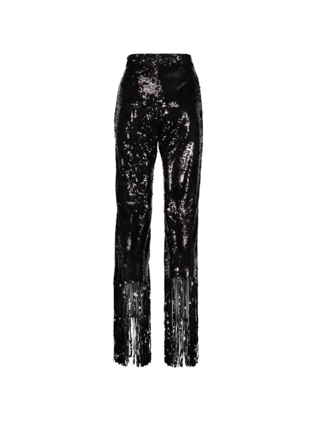 Pantaloni Ellery cu paiete negru