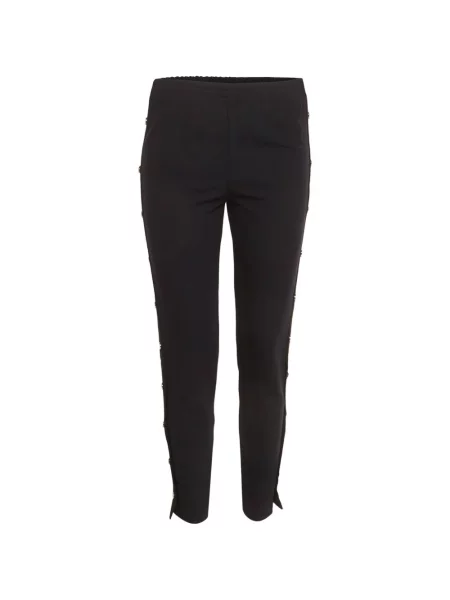 Pantaloni Maje din jerseu albastru